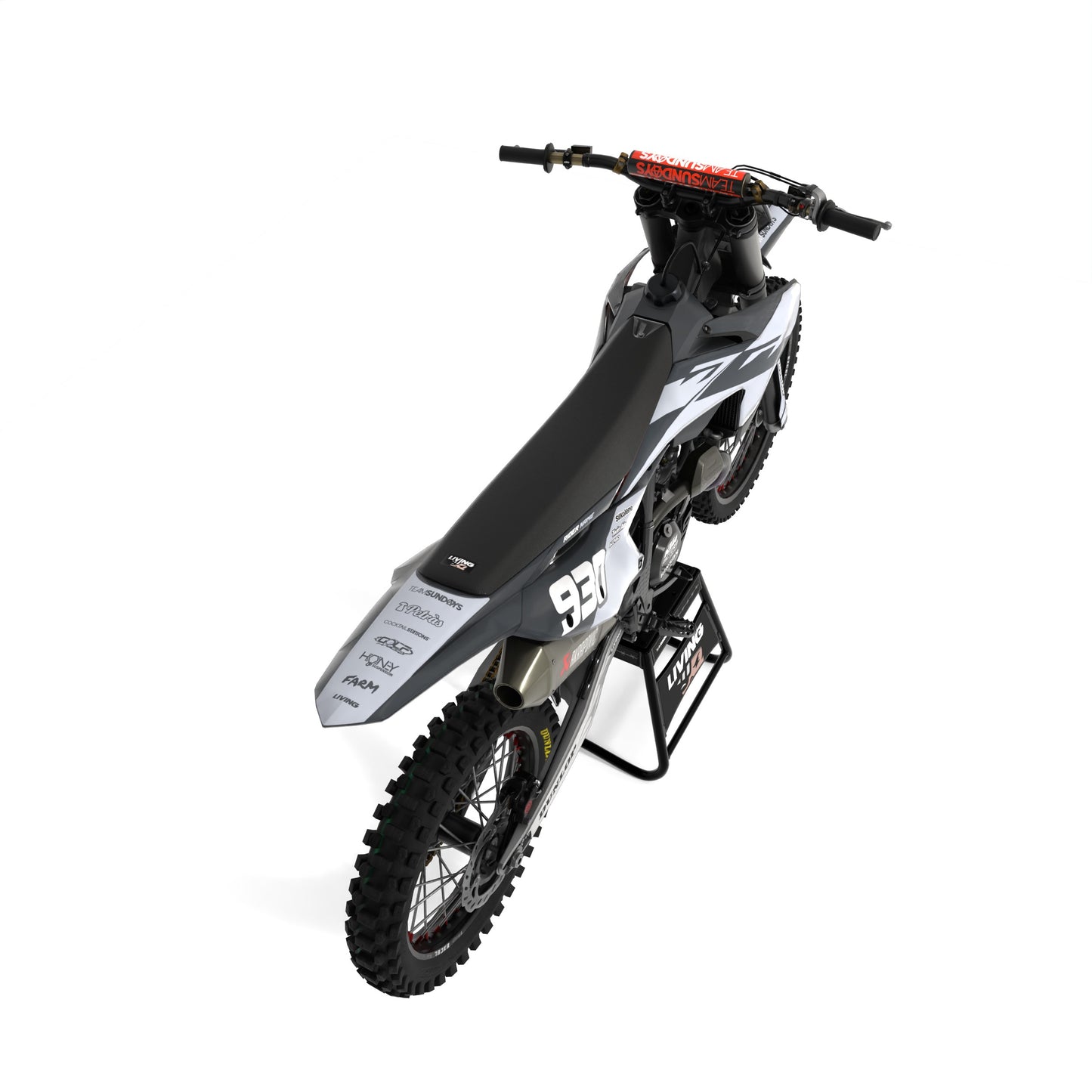 Kit déco KTM « Dusktail Grey »