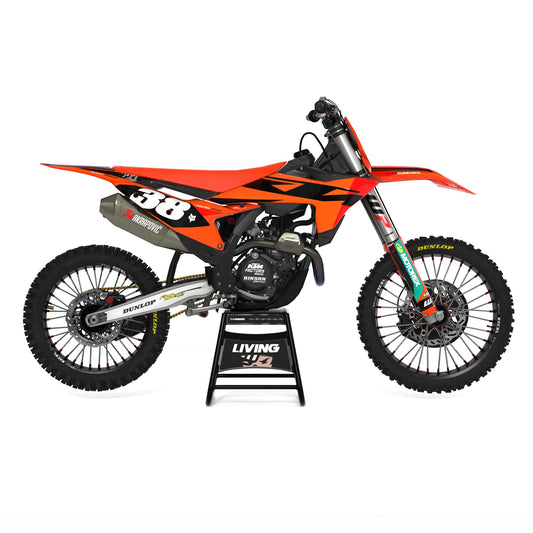 KTM Graphics Kit "Orange Precision"