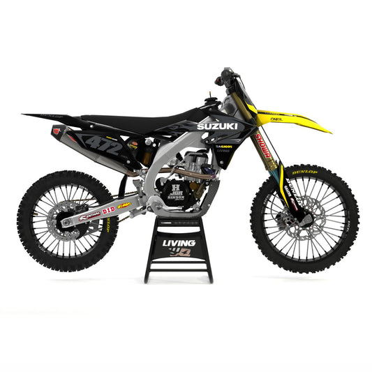 Suzuki Graphics Kit "TS Replica Flames"