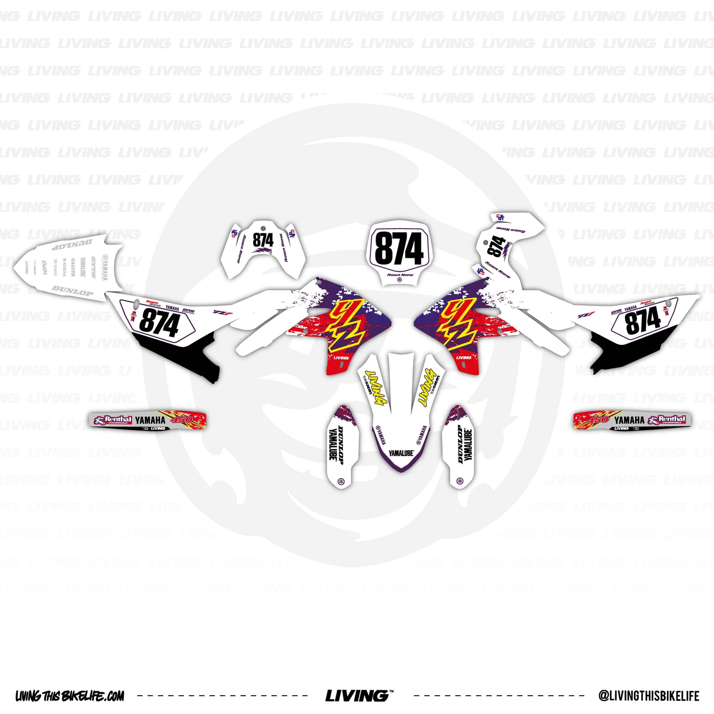 Yamaha Graphics Kit "Replica 1994"