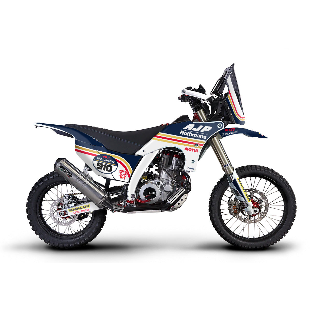 AJP PR7 Graphics Kit "Rothmans"