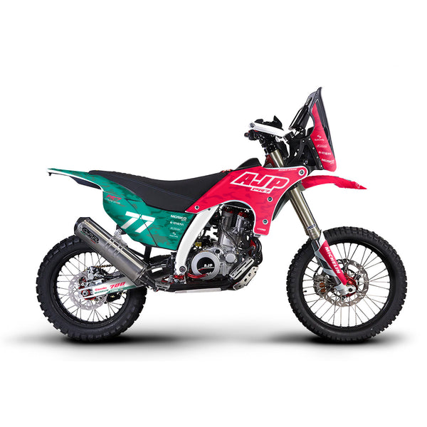AJP PR7 Graphics Kit Twister LIVING THIS BIKELIFE