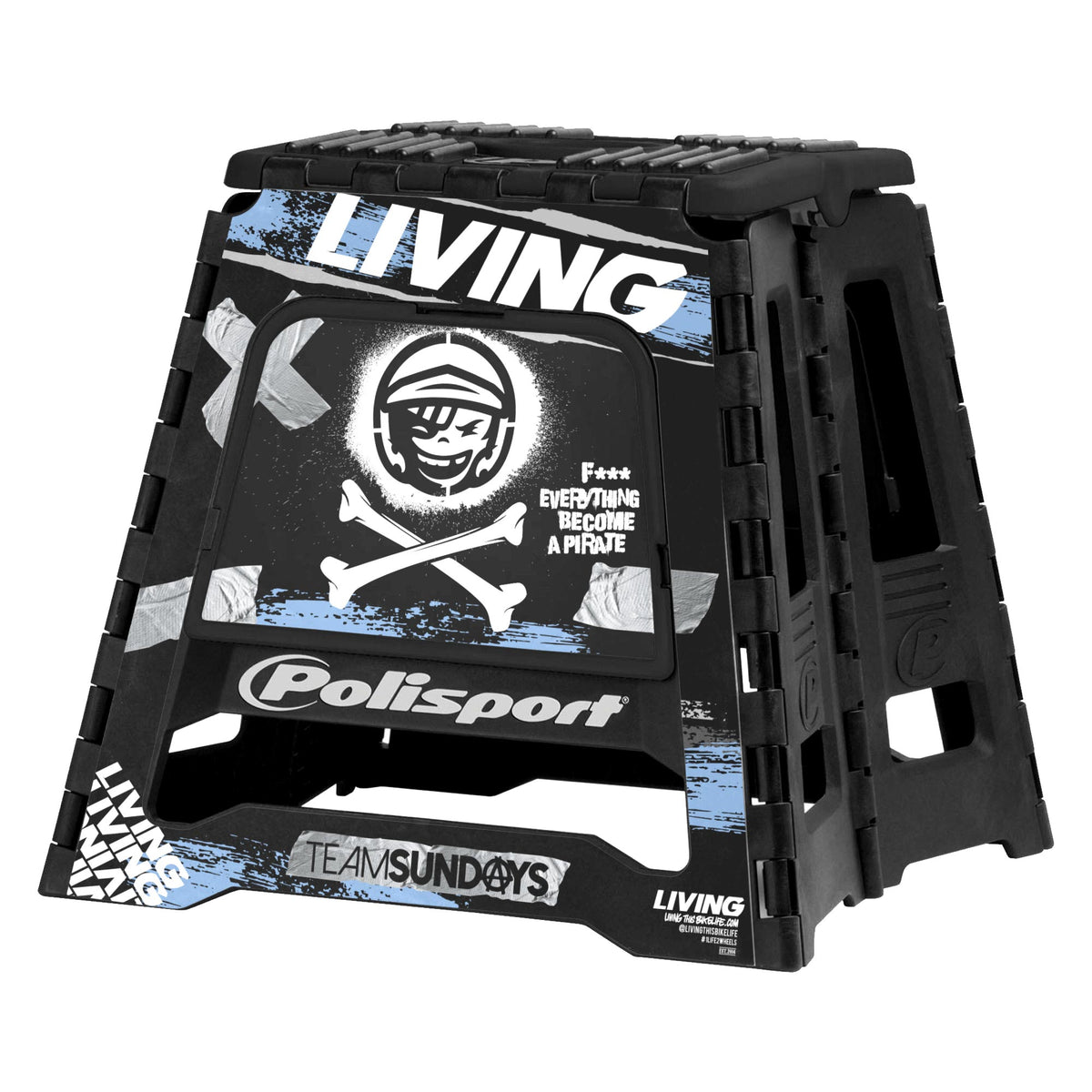 Polisport Stand Graphics Kit "Pirate"