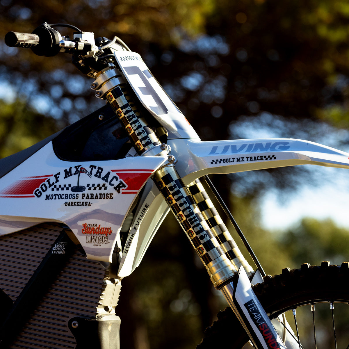 Fork Wrap Sticker kit "Let's Party"