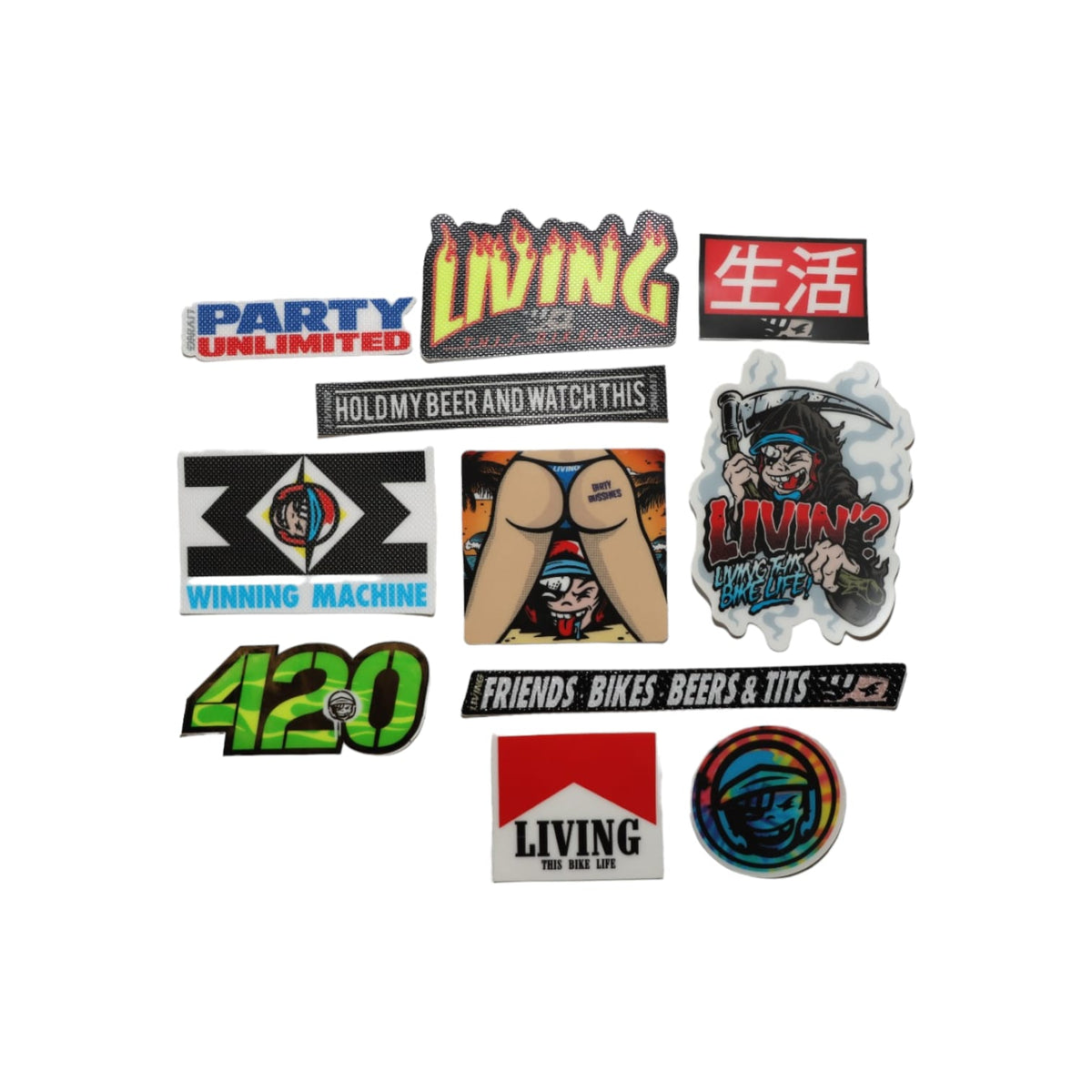 Big Pimp Sticker Pimp Pack