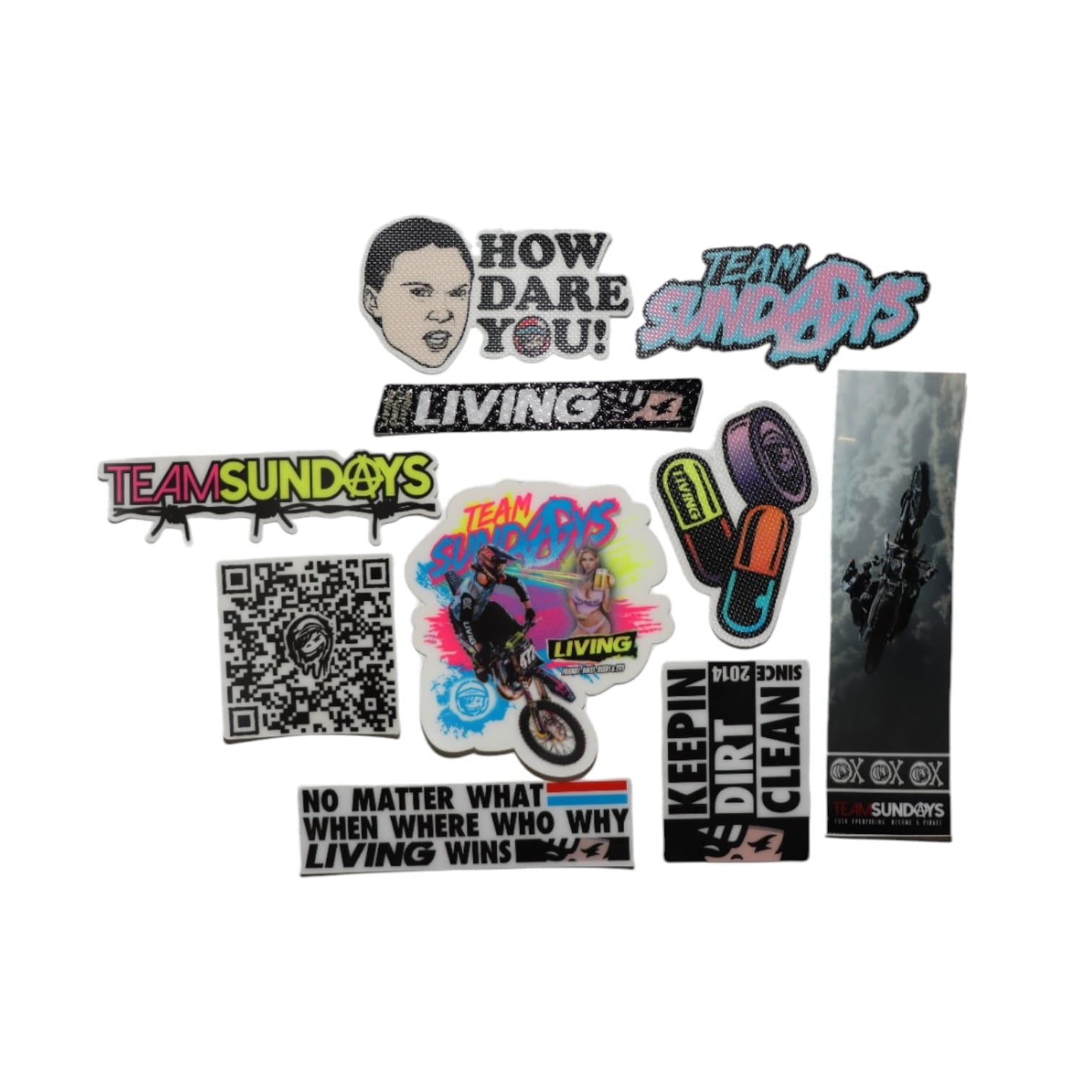 Pimp Pack Sticker Team Sundays