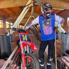 MX 90s retro race jersey