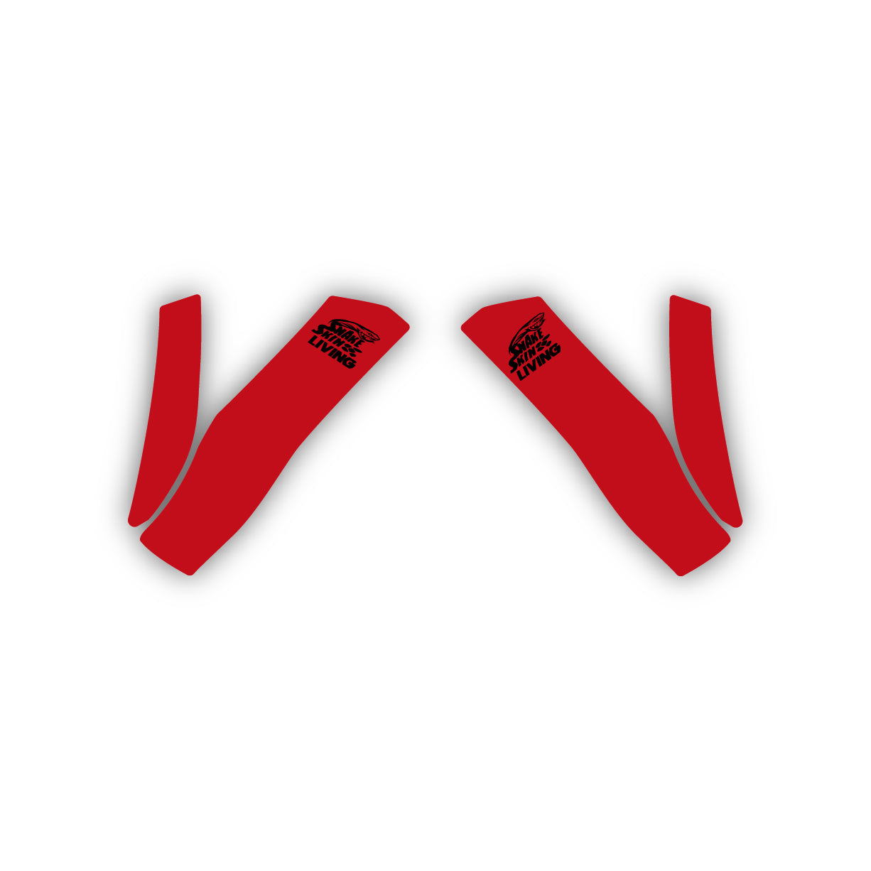 GasGas MC FEC Red Snake Skin Frame Protector