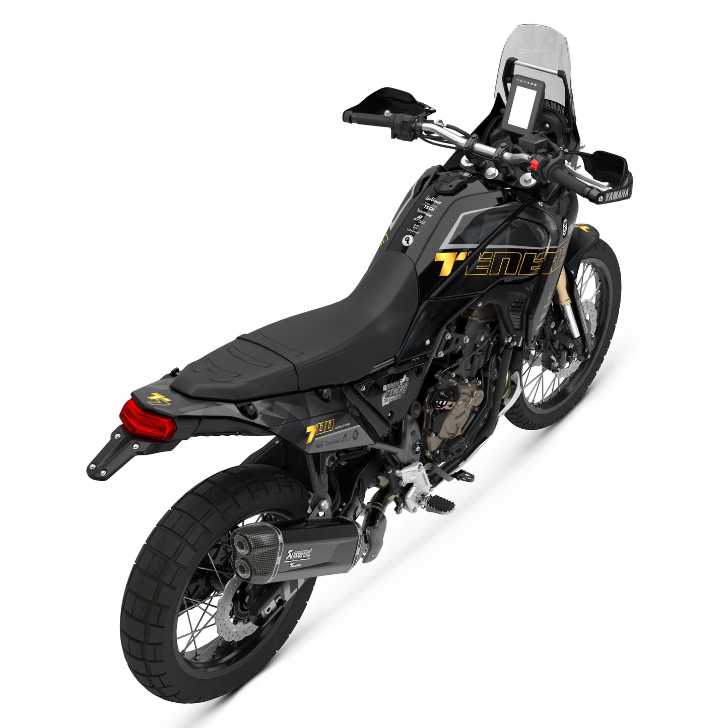 Yamaha Tenere 700 Graphics Kit "Black & Gold Limited Edition"