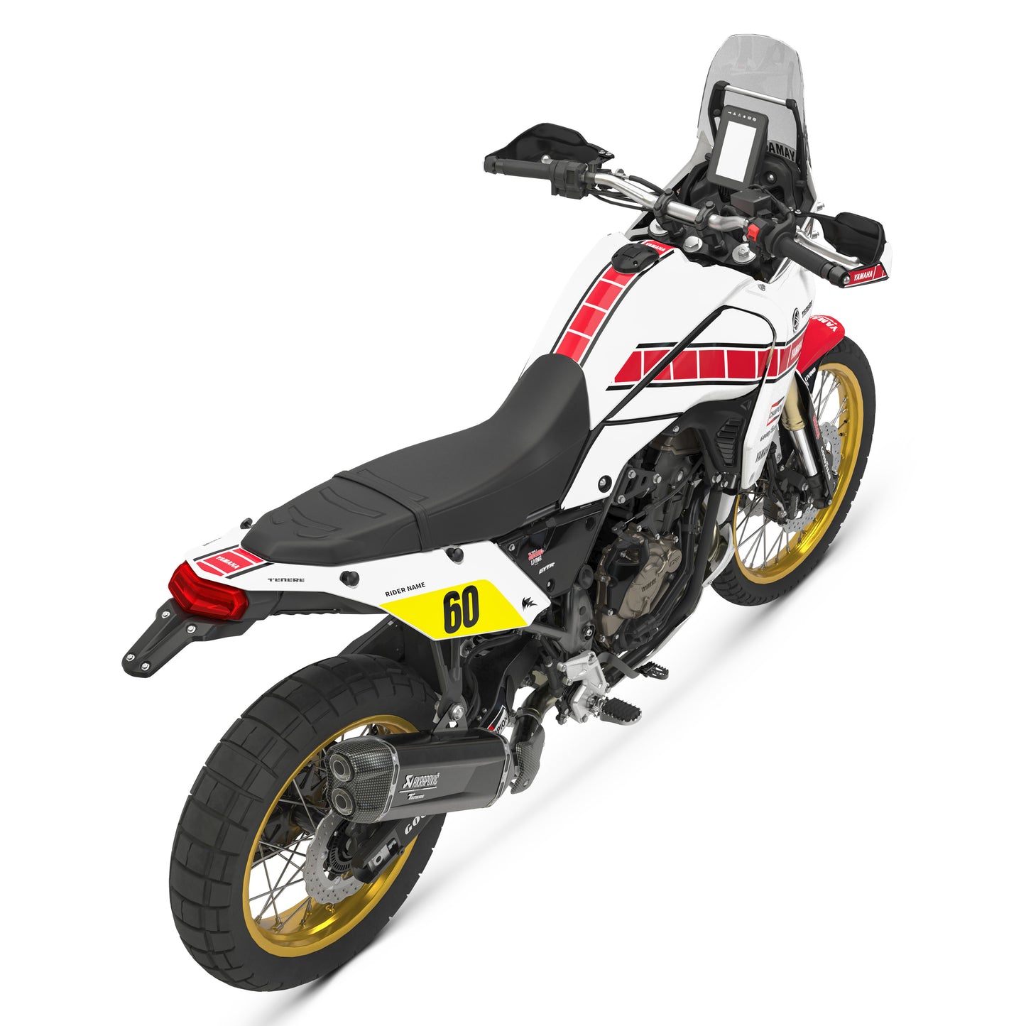Kit graphique Yamaha Tenere 700 « Anniversary White »