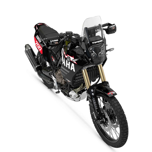 Kit gráfico Yamaha Tenere 700 "Negro sobre negro"