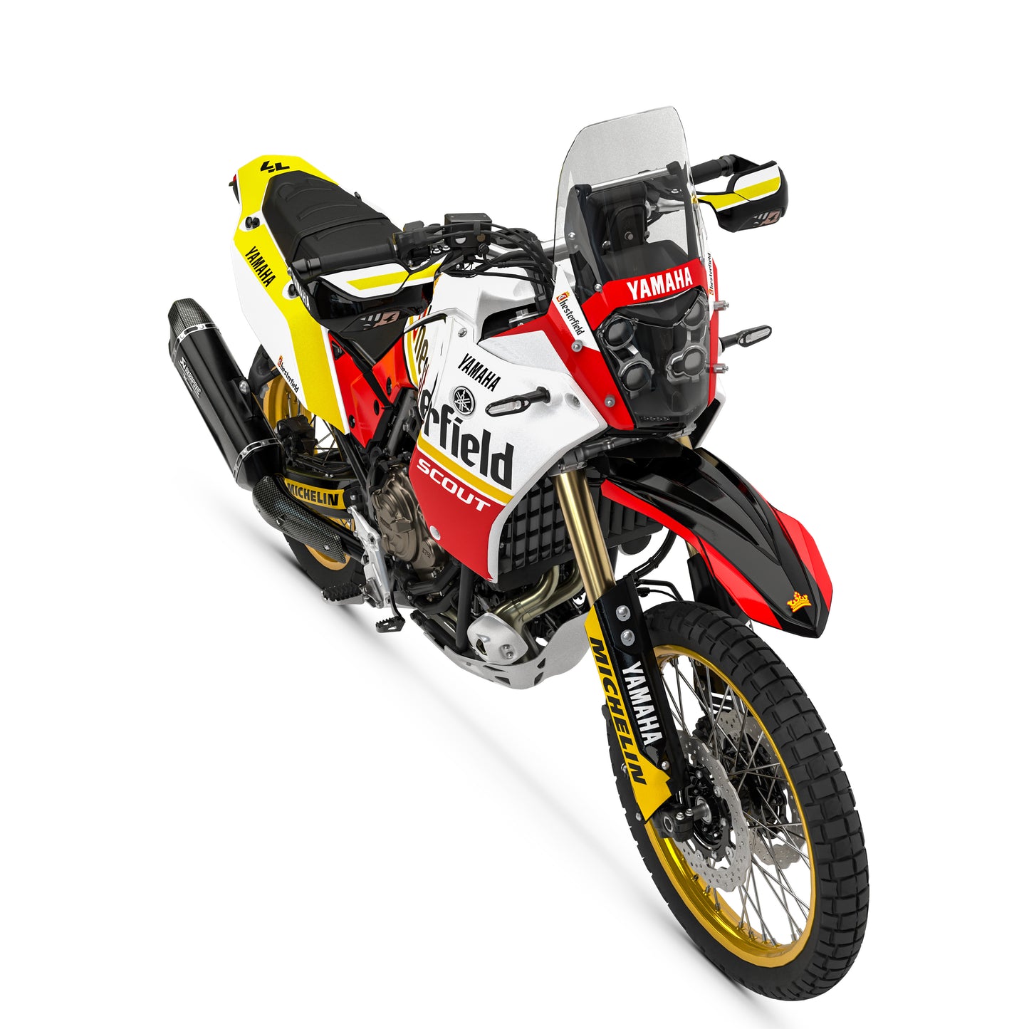 Kit graphique « Chesterfield » pour Yamaha Tenere 700 