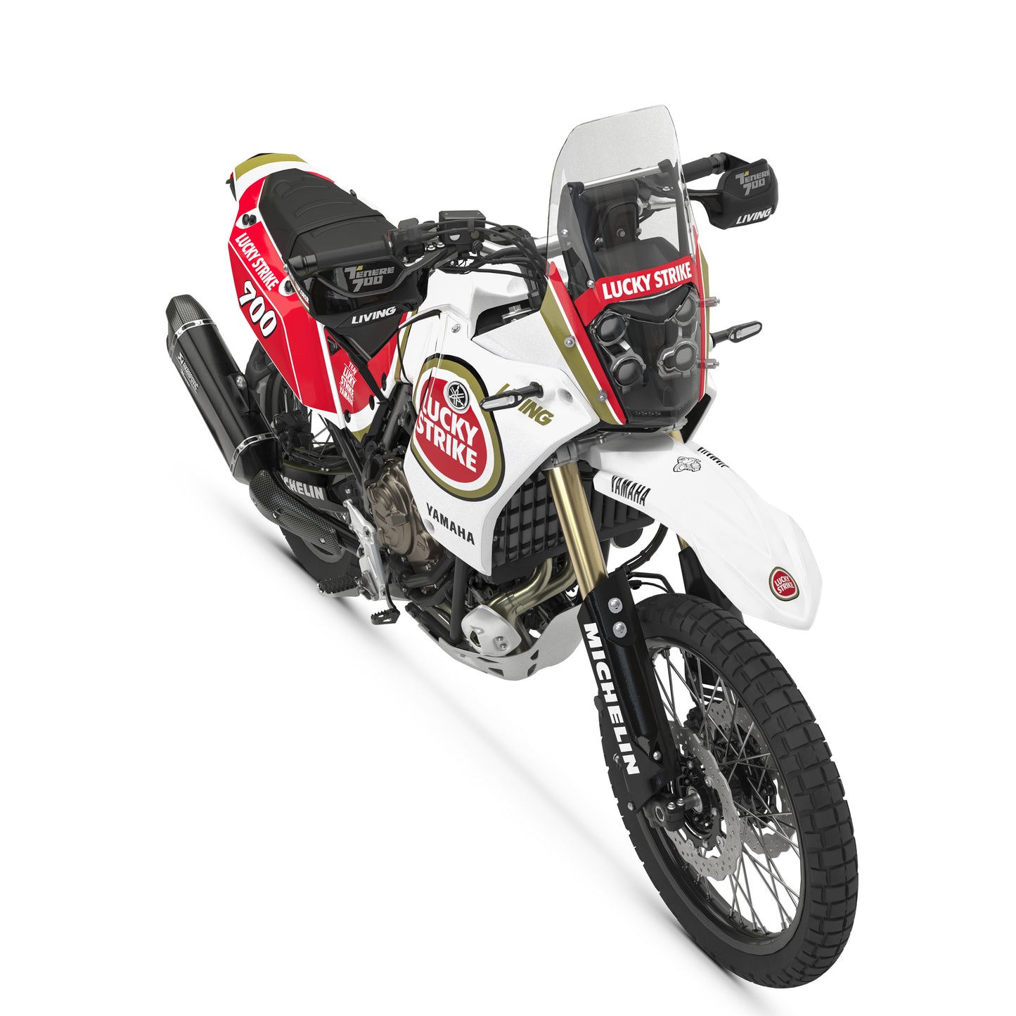 Kit gráfico "Lucky Strike Explorer" para Yamaha Tenere 700