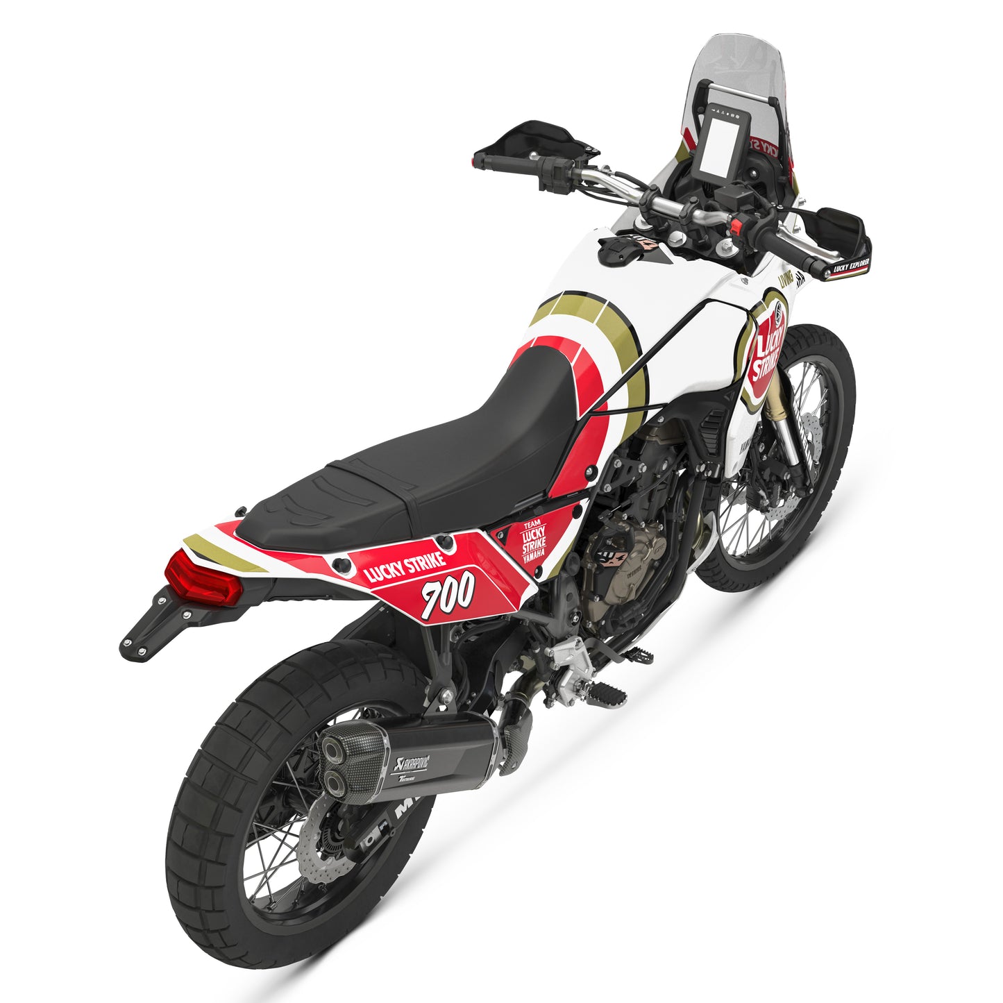 Kit gráfico "Lucky Strike Explorer" para Yamaha Tenere 700
