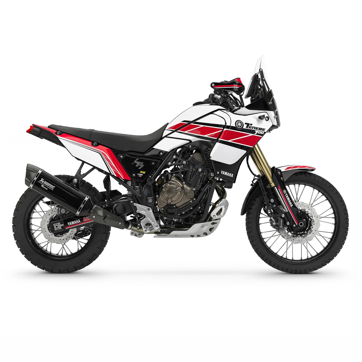 Kit graphique Yamaha Tenere 700 « Red Classic »