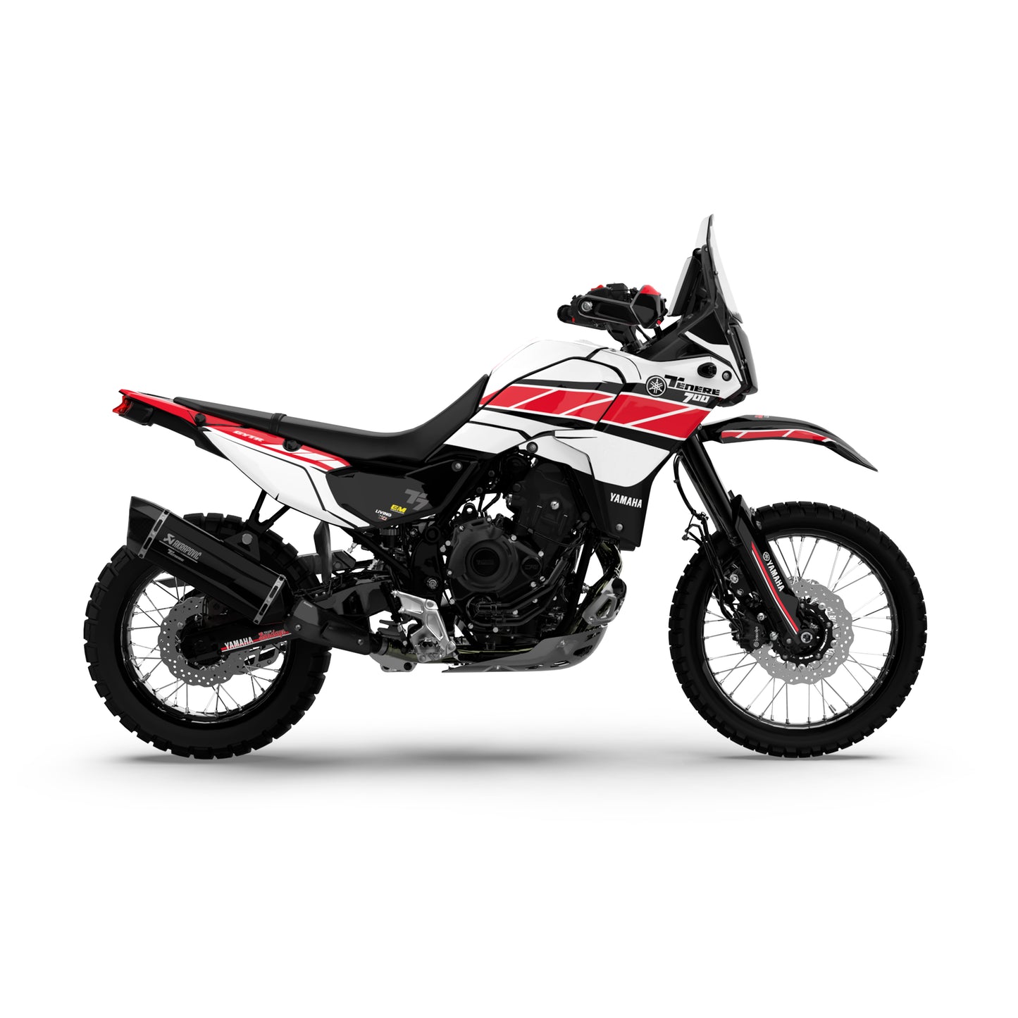 Yamaha Tenere 700 World Raid Kit d'Adhesius "Erzbergrodeo"