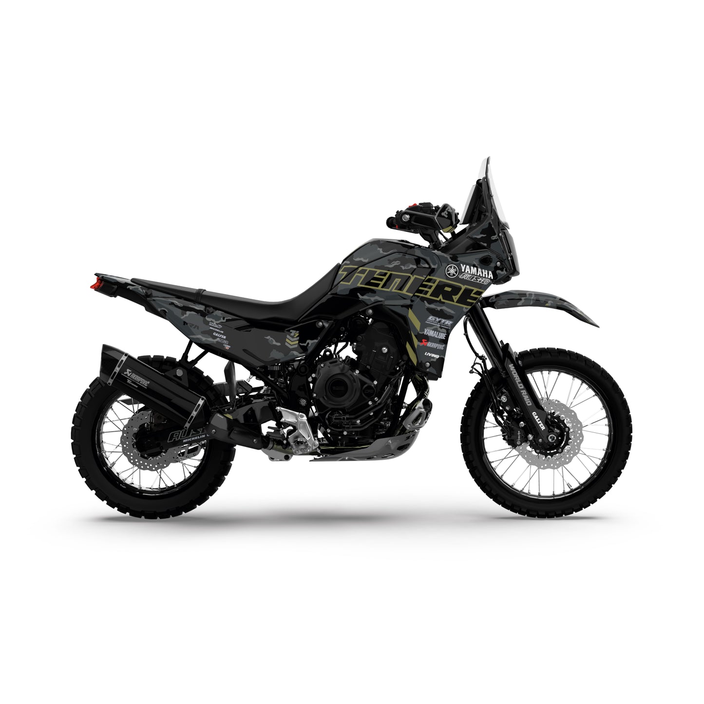 Yamaha Tenere 700 World Raid Kit d'Adhesius "Erzbergrodeo"