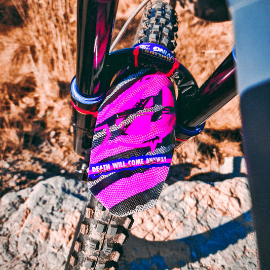 Mud Guard Bike "Die Living"