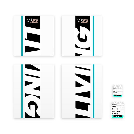 Kit de pegatinas para envolver horquillas "Corporativo"