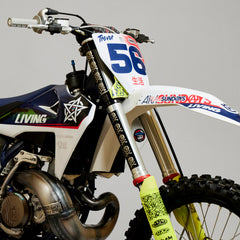 Fork Wrap Sticker kit "Pirate"