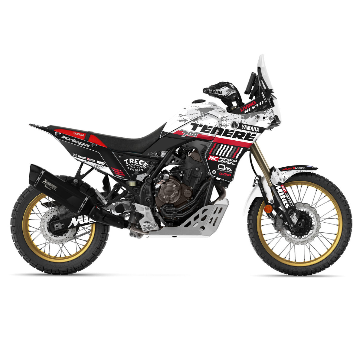 Full Graphics Kit Yamaha Tenere 700 "Pol Tarres Erzbergrodeo"